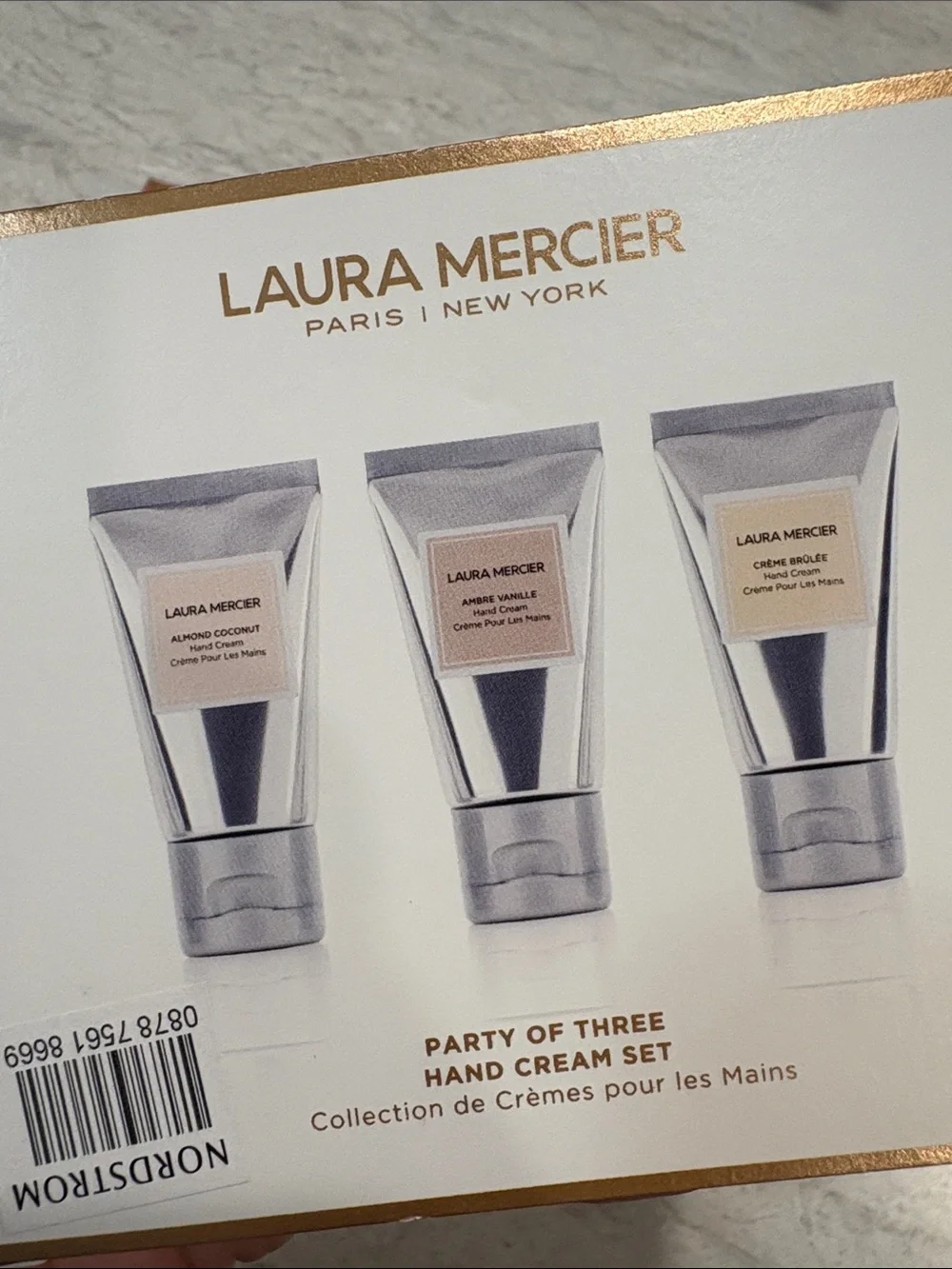 Laura Mercier Hand Cream Gift Sets - Pink & Gold Boxes